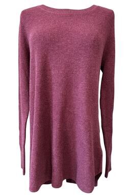 New NATURAL REFLECTIONS CABELA'S Cozy Time Rib Long-Sleeve Tunic Sweater Size S